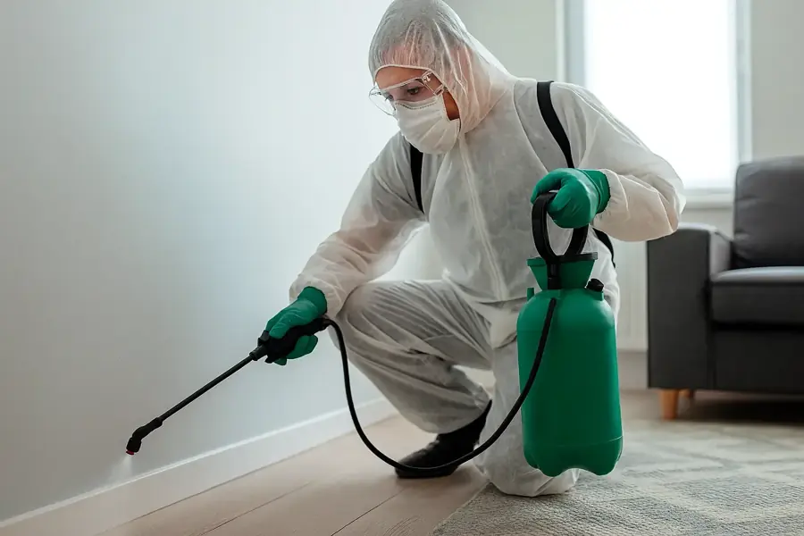 Precise indoor pest treatment